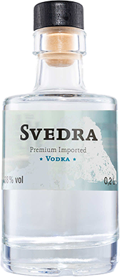 Svedra Premium Vodka 0,2 L (38 % vol) Familia Marí Mayans